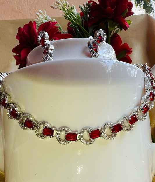 Elegant Red Stone