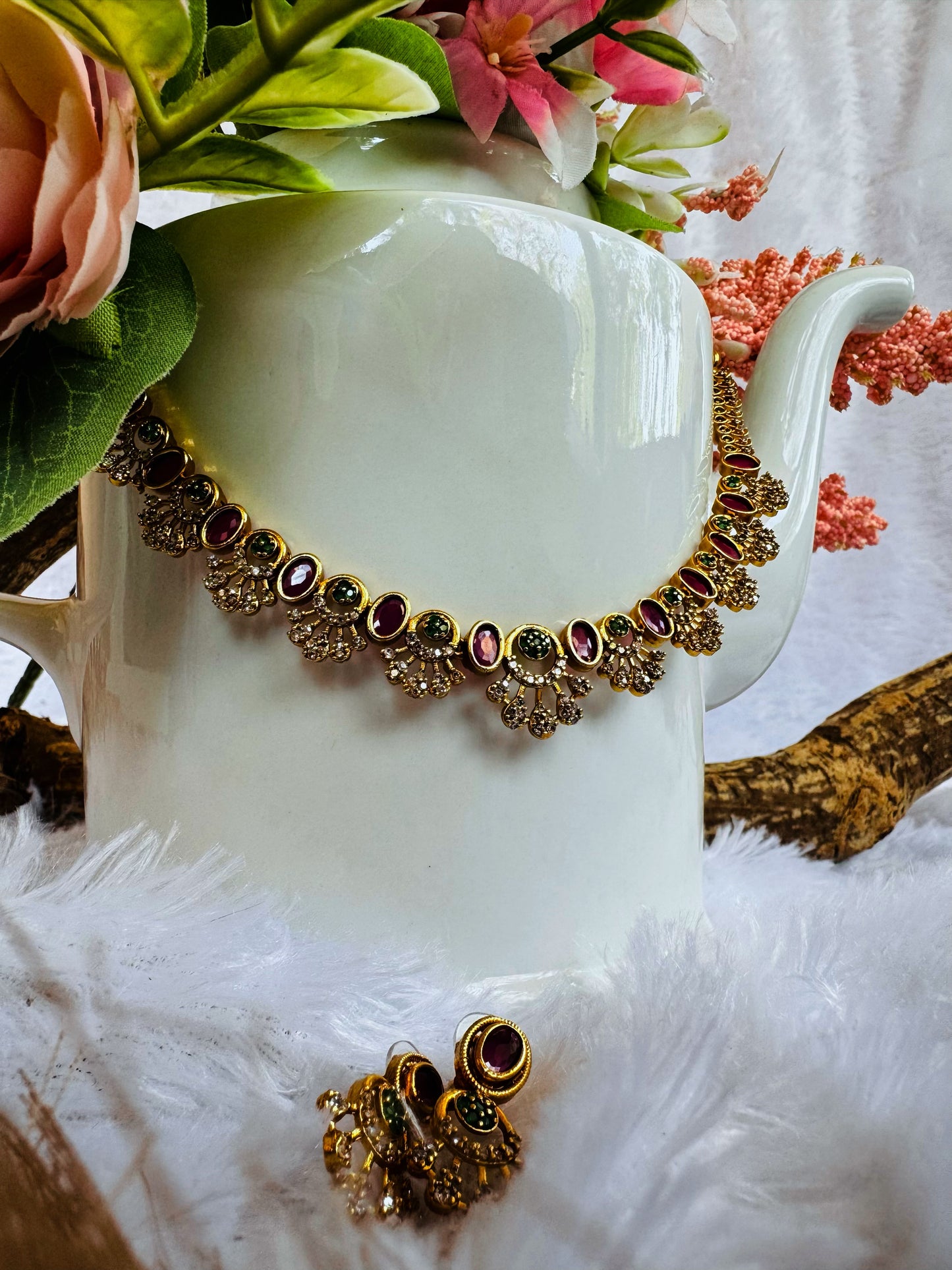 Subtle party glam