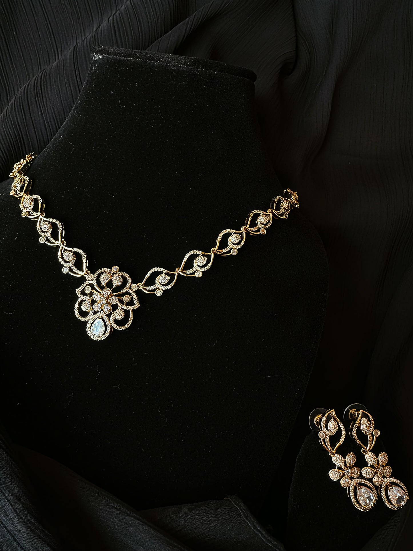 Silver/Teal green elegance