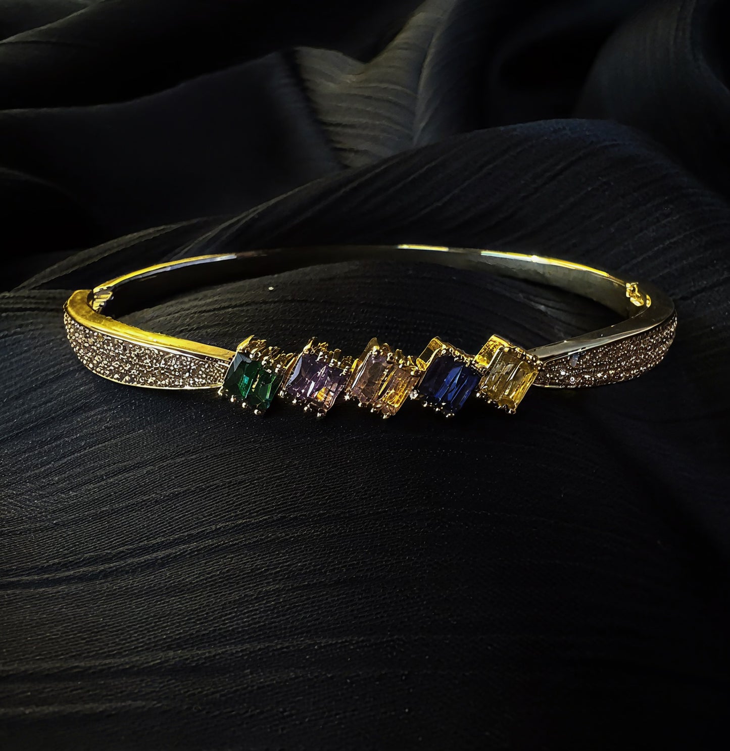 Crystal Harmony Multi-Stone Bracelet